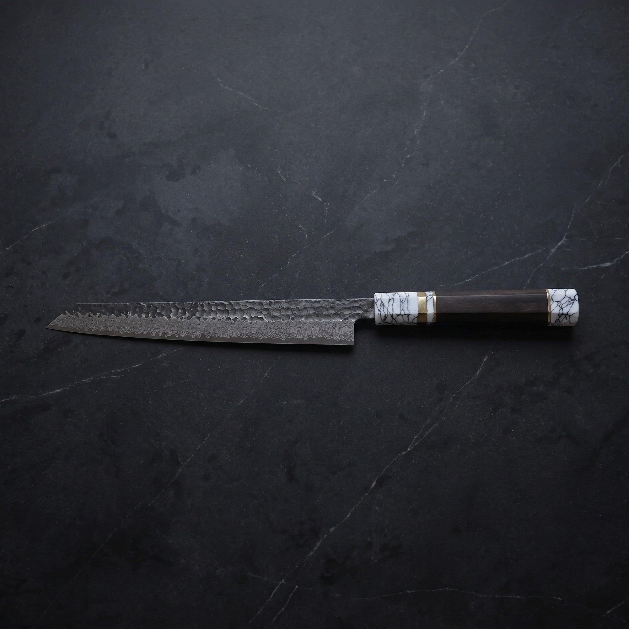 Nanako Yanagiba Slicing Knife – on the board