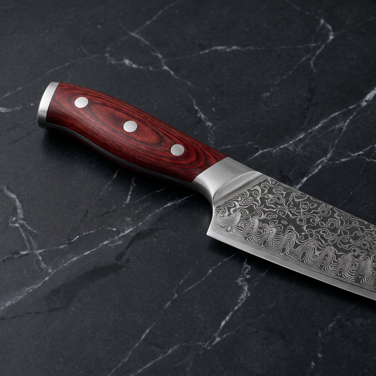 Hiiro 5 in Santoku All-Purpose Knife