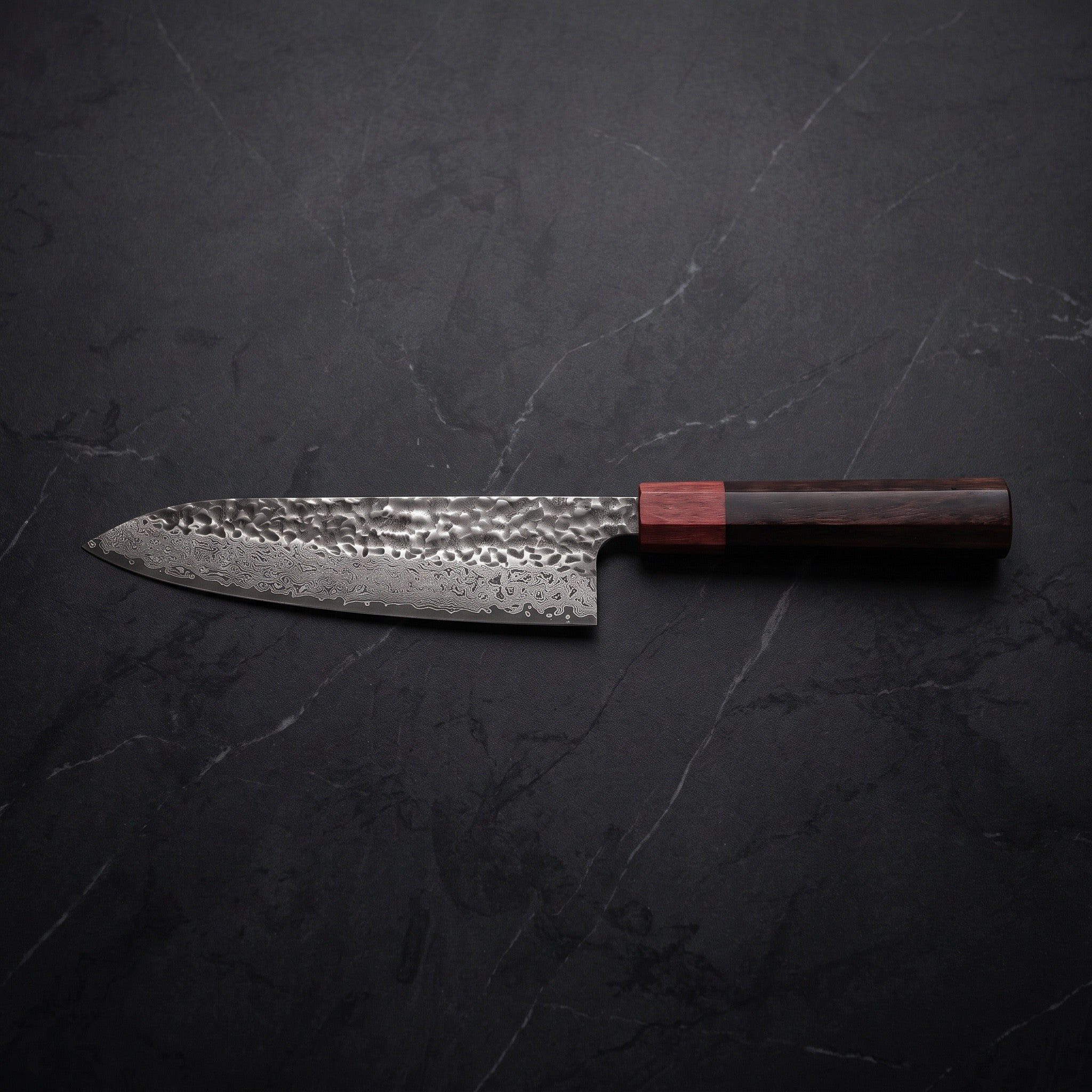 Reppu Gyuto Chef Knife – on the board