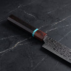 Ruriha Shijuki Slicing Knife - Handle view