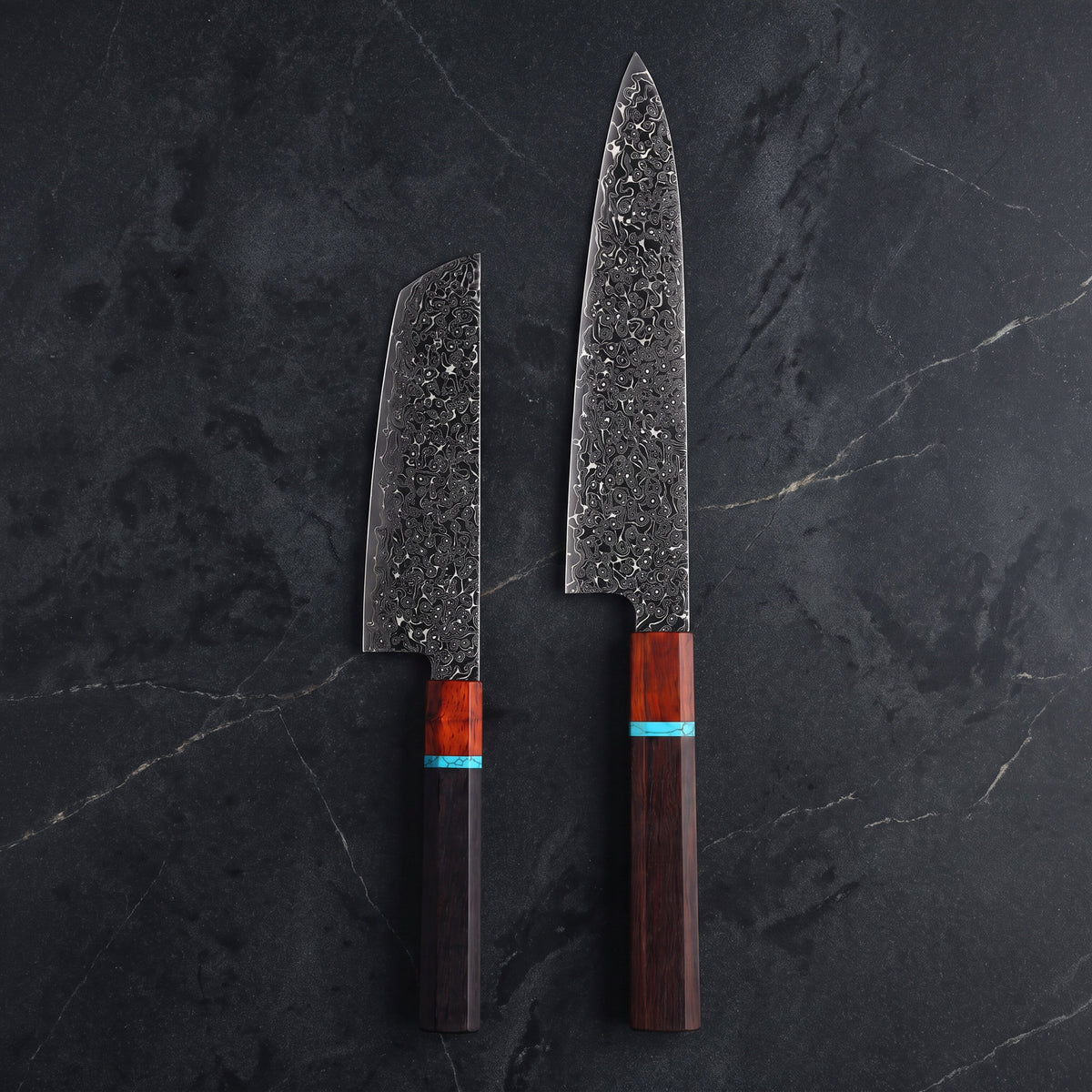 Ruriha Knife Duo (Gyuto & Nakiri)