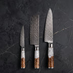 Shirakumo Knife Trio (Gyuto, Nakiri & Petty)