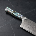 Shirogane Cleaver Knife – handle