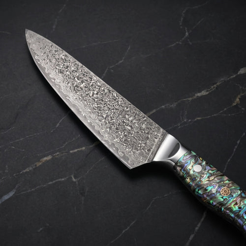 Shirogane Gyuto Chef Knife – blade detail