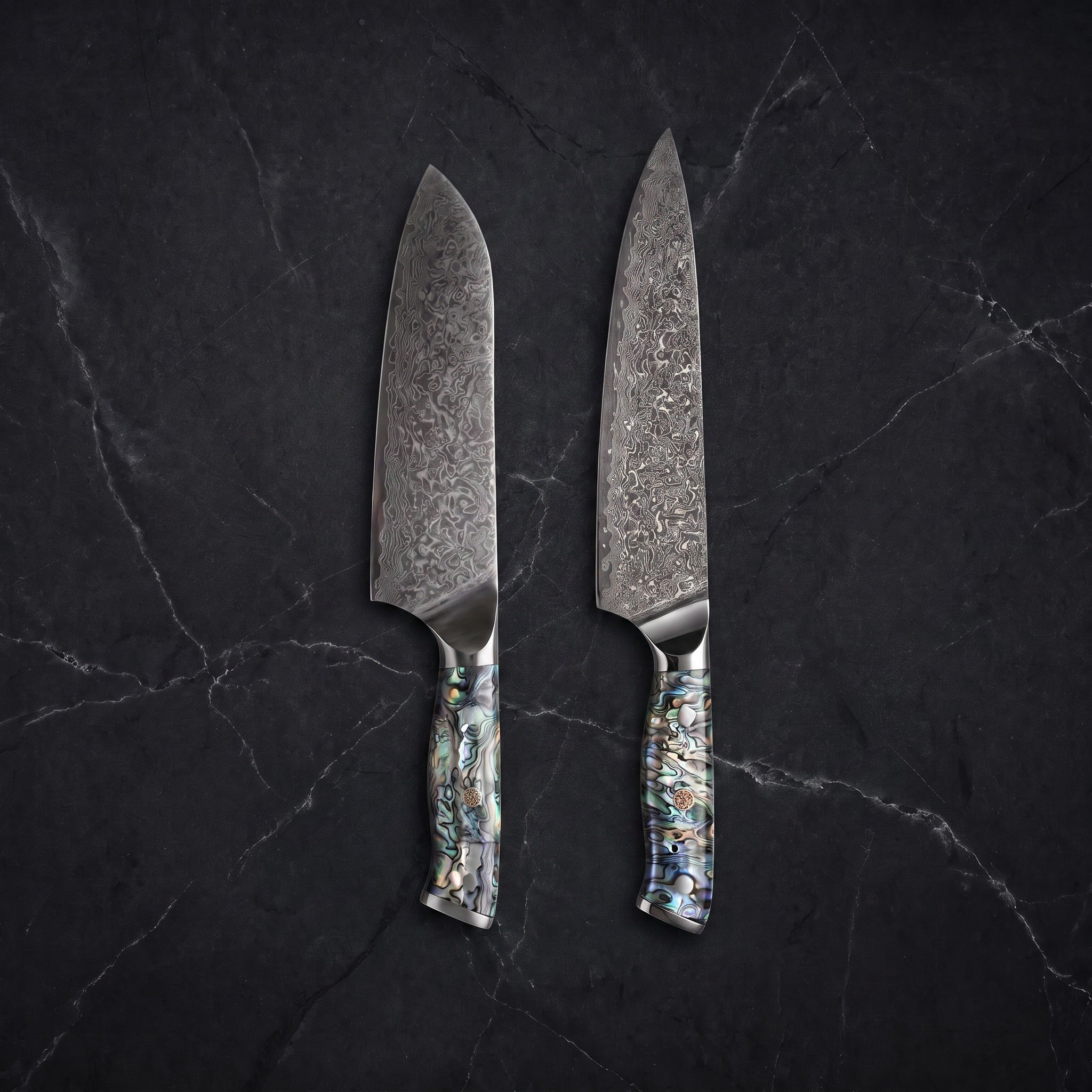 Shirogane Knife Duo (Gyuto & Santoku) · hero