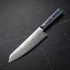 Suzaku Kiritsuke Chef-Slicer Knife, Blue Handle