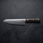 Suzaku Kiritsuke Chef-Slicer Knife, Ivory Handle – on the board