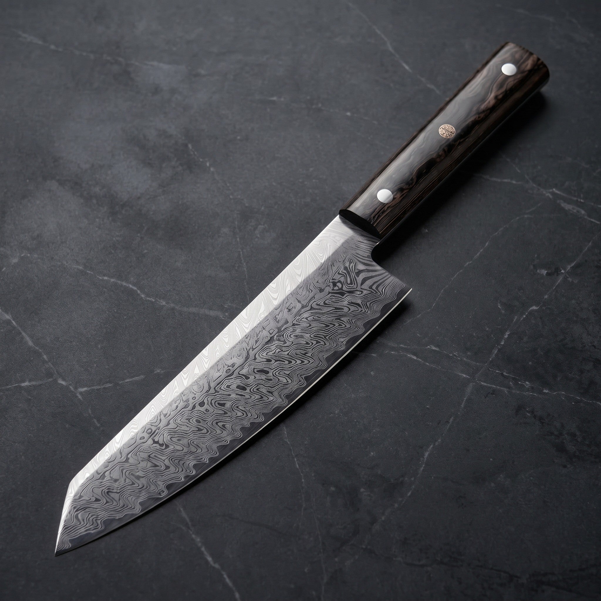 Suzaku Kiritsuke Chef-Slicer Knife, Ivory Handle
