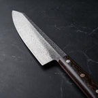 Suzaku Kiritsuke Chef-Slicer Knife, Ivory Handle – blade detail