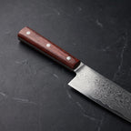 Suzaku Kiritsuke Chef-Slicer Knife, Red Handle – handle