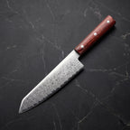 Suzaku Kiritsuke Chef-Slicer Knife, Red Handle