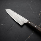 Suzaku Kiritsuke Chef-Slicer Knife, Rosewood Handle – blade detail