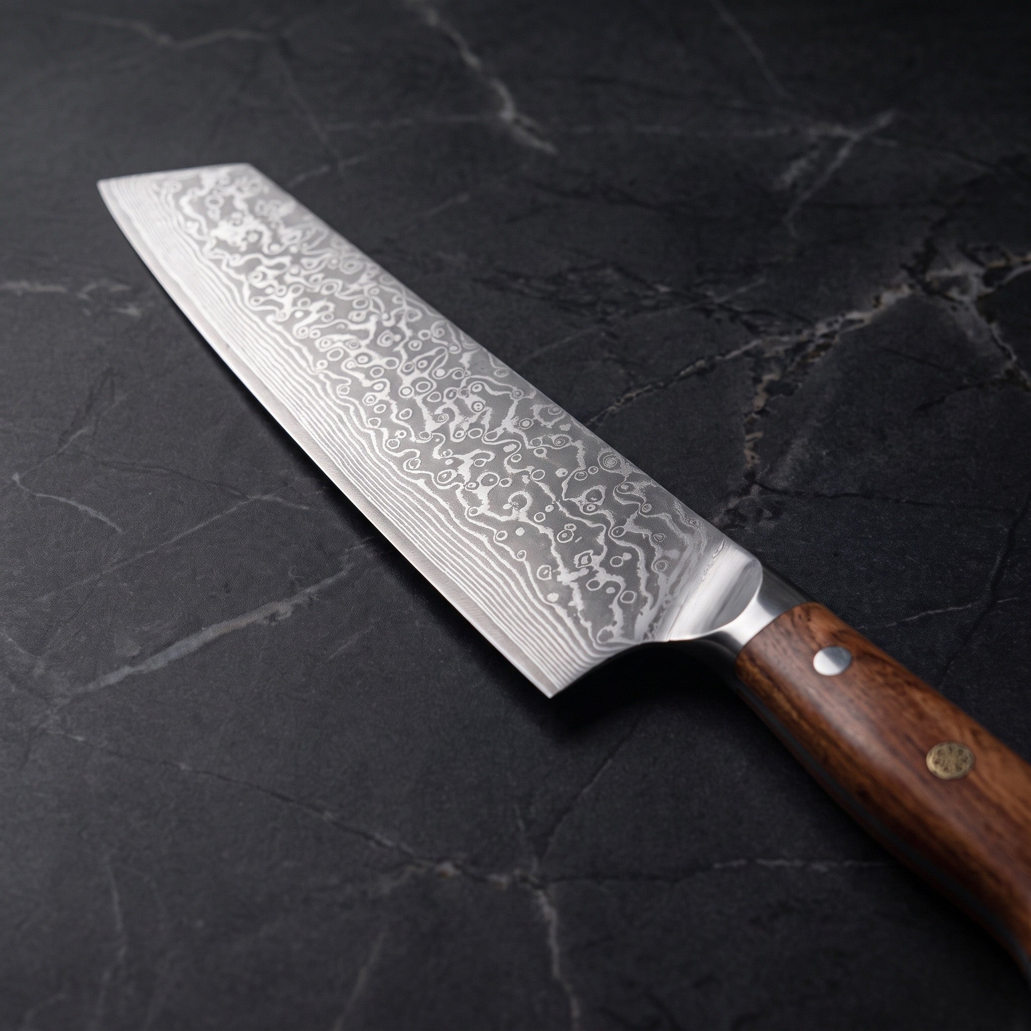 Yaiba Kiritsuke Chef-Slicer Knife – blade detail