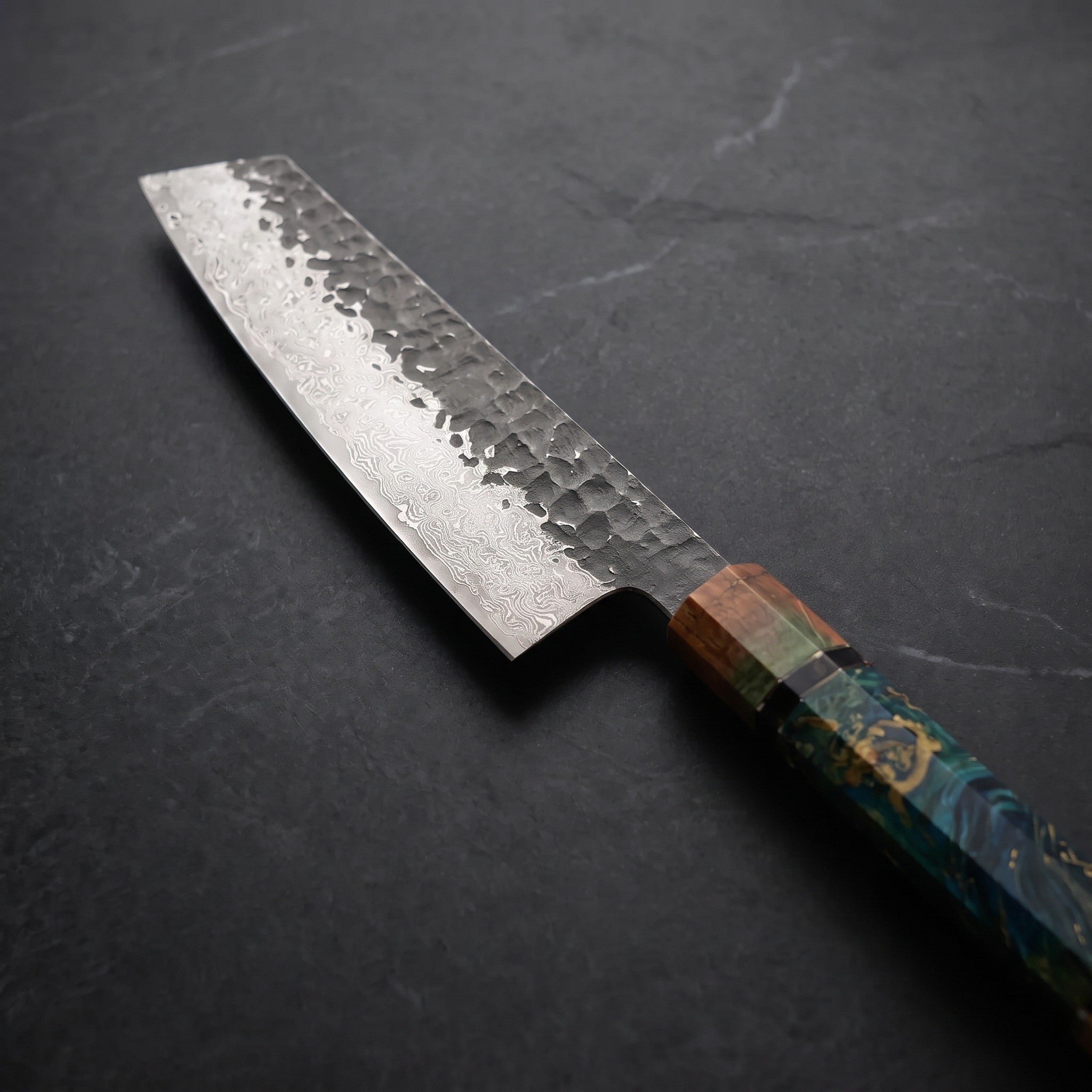 Yoake Kiritsuke Chef-Slicer Knife – blade detail