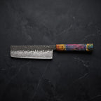 Yoake Nakiri Vegetable Knife – on the board