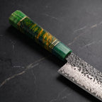 Yoake Santoku All-Purpose Knife – handle
